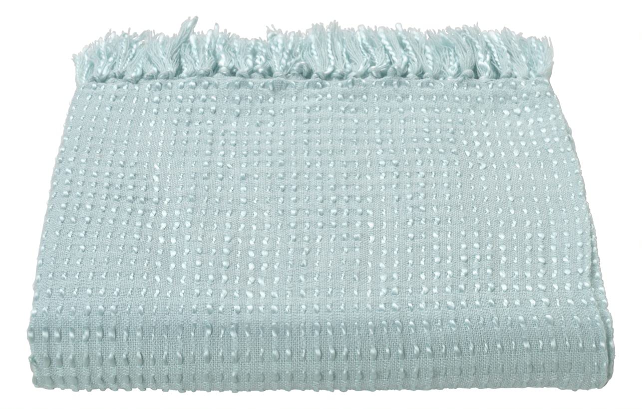 Premium 10-Piece Cotton Comforter Set King Size - Soft Teal & Turquoise Bedding Includes Comforter, Bed Skirt, Pillow Shams, Euro Shams, Throw Pillows & Blanket - Luxury Bedroom Decor for Master Suite, Guest Room & Hotel Style Makeover