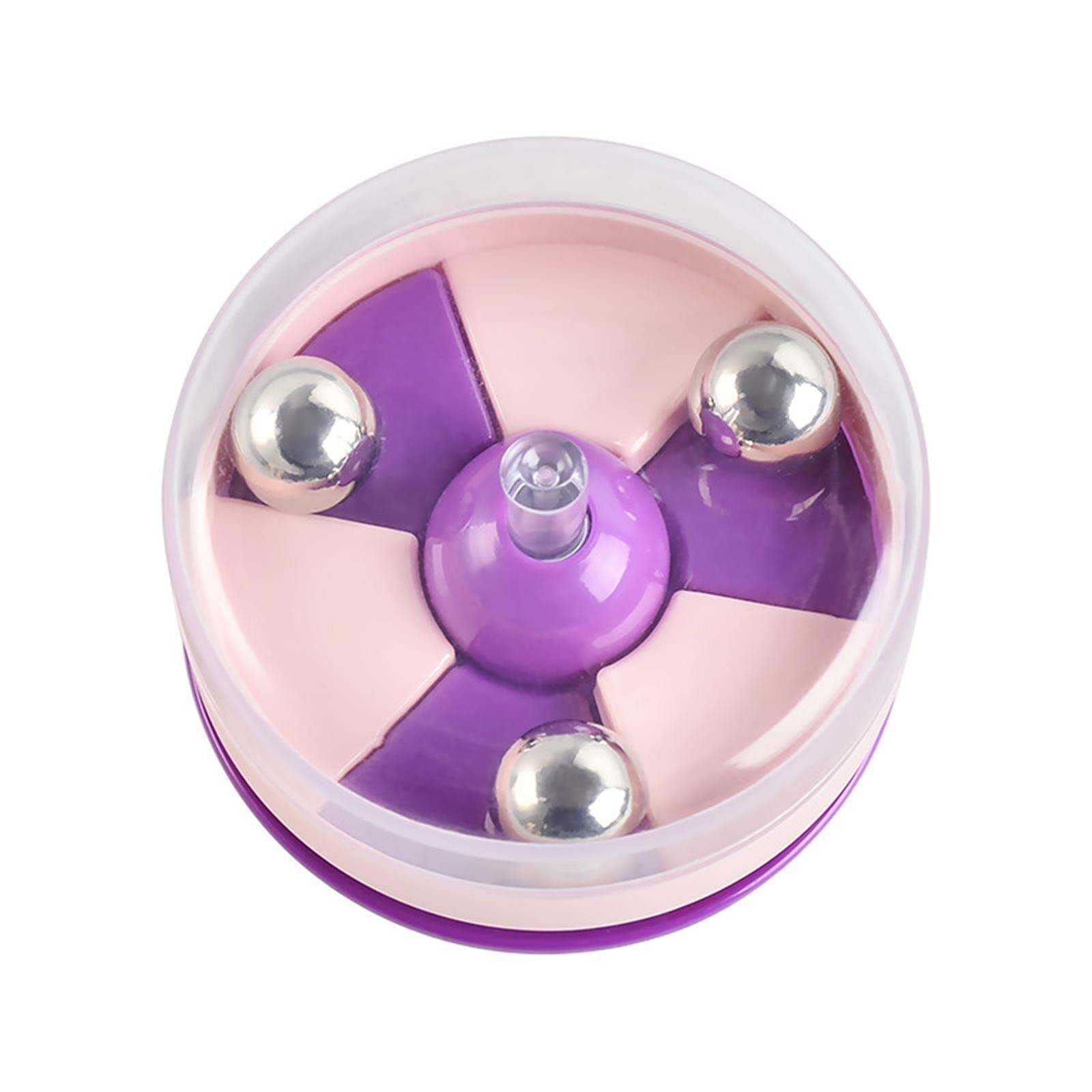 Best Stress Relief Toys for Toddlers - Spinning Ball Pinball Plate with Sensory Beads - Fun Decompression Fidget Toy for Kids Anxiety & Focus - Perfect for Classroom, Travel & Home Playtime