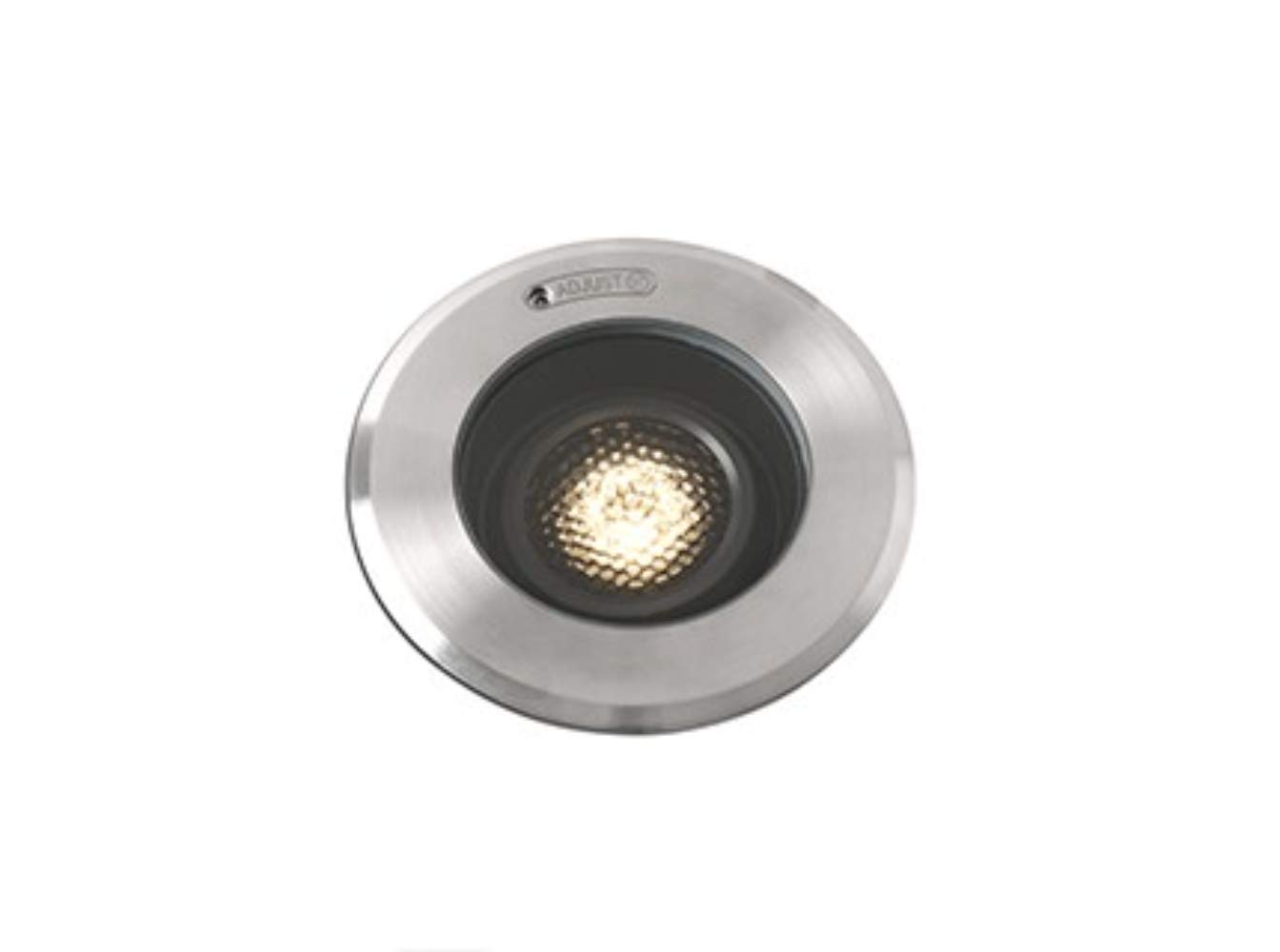 Faro Barcelona 70304 - GEISER Adjustable Grey INOX Recessed Ceiling Light for Living Room, Bedroom & Kitchen | Modern Dimmable LED Lighting Fixture