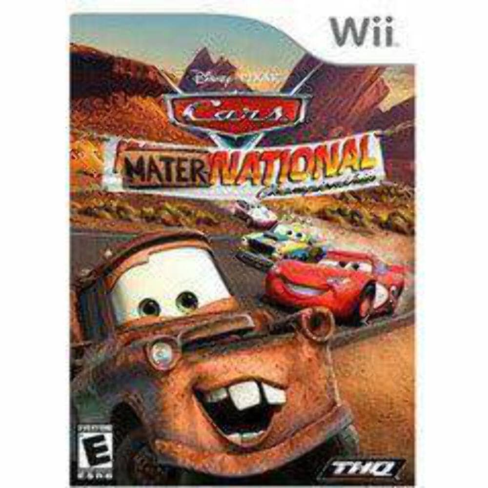 Mater-National Cars Video Game for Nintendo Wii - Racing Adventure for Kids & Family Game Night Fun