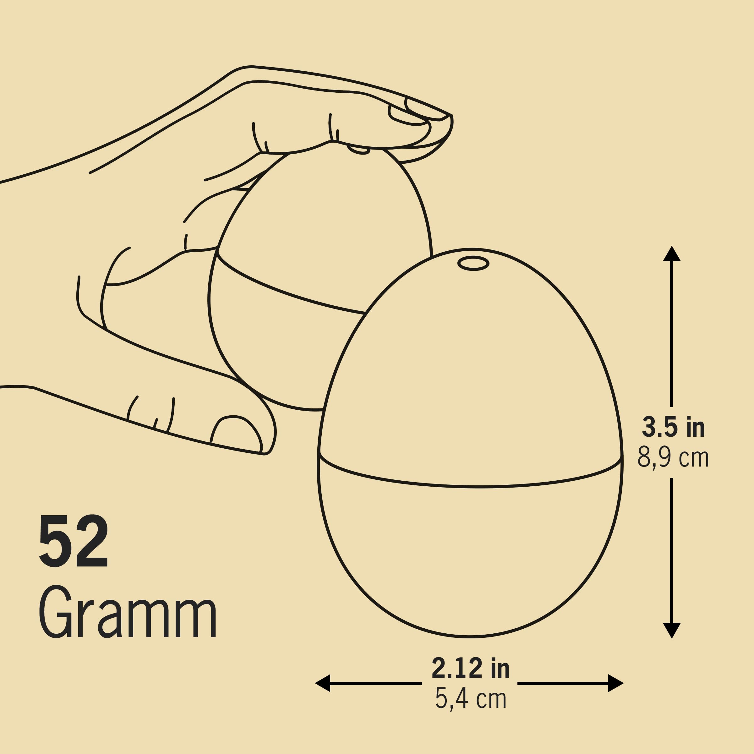 Brainstream BeepEgg - Smart Floating Egg Timer for Perfect Soft, Medium & Hard Boiled Eggs | Sings Favorite 90s Tunes | Ideal for Kitchen, Breakfast & Cooking Enthusiasts