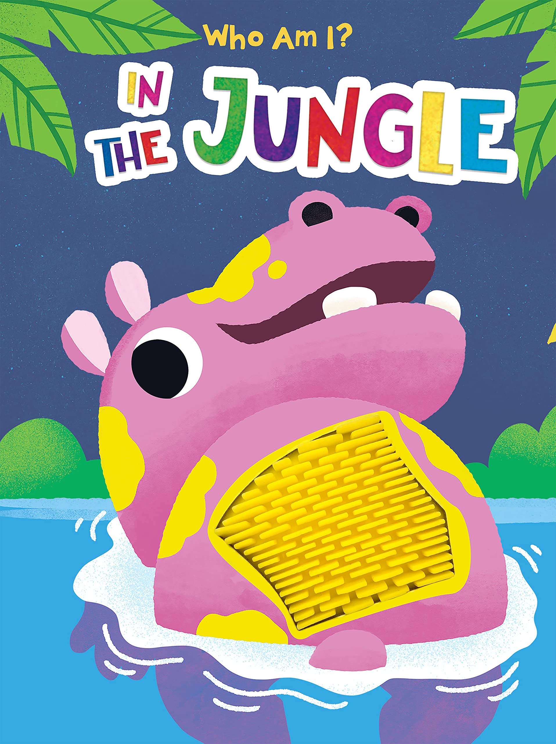 Jungle Adventure - Silicone Touch and Feel Sensory Board Book for Toddlers - Interactive Learning & Early Childhood Development - Perfect for Bedtime Stories & Sensory Play