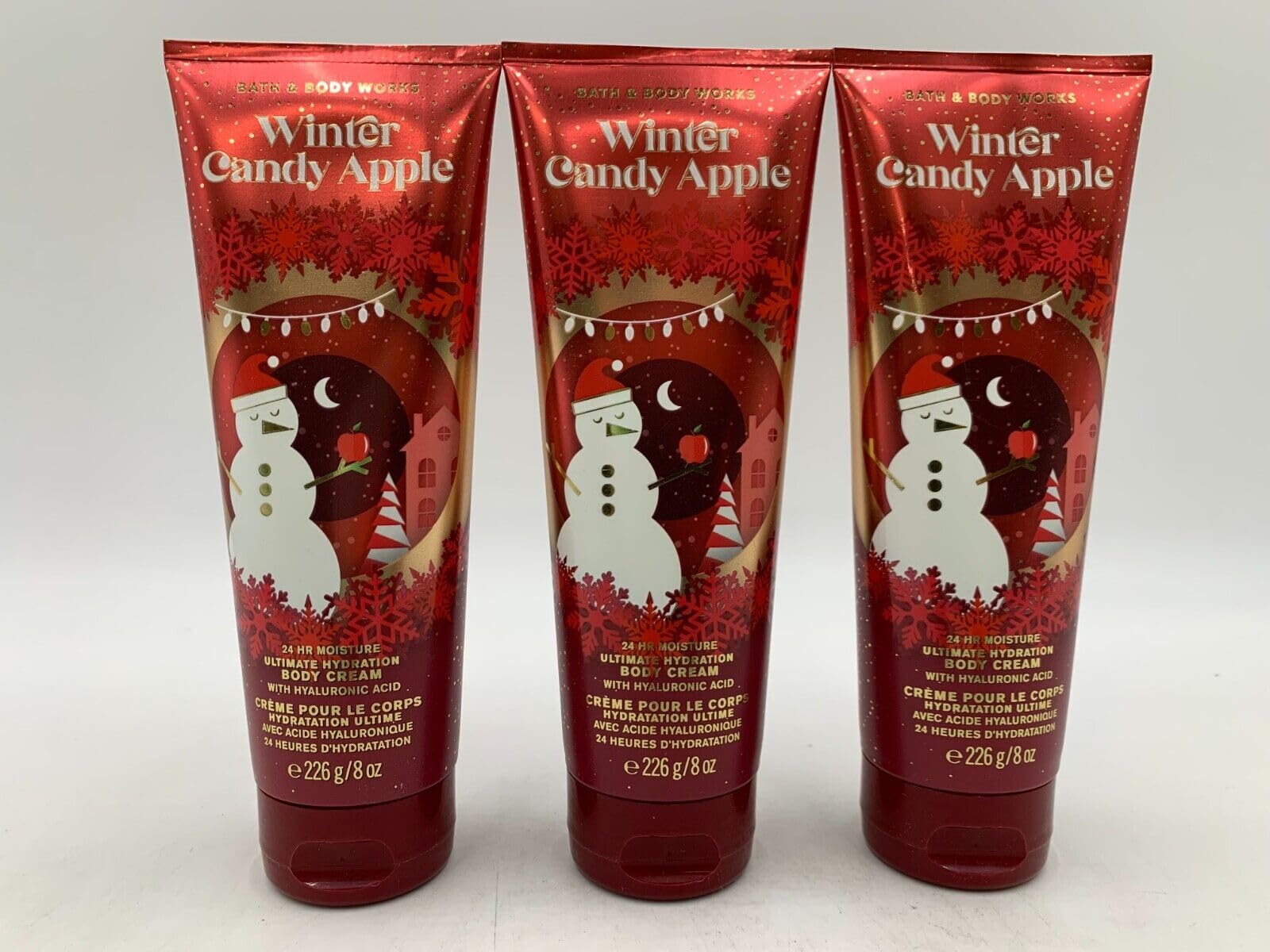 Ultimate Hydration Body Cream - Winter Candy Apple Scent | Deep Moisturizing Lotion for Dry Skin | Perfect for Winter Care & Daily Hydration