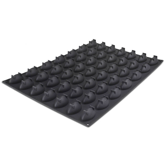 Pavoflex Silicone Quenelle Mold Set - 49 Professional Chef Forms for Baking, Cooking & Chocolate Making - Perfect for Home Kitchens & Restaurants