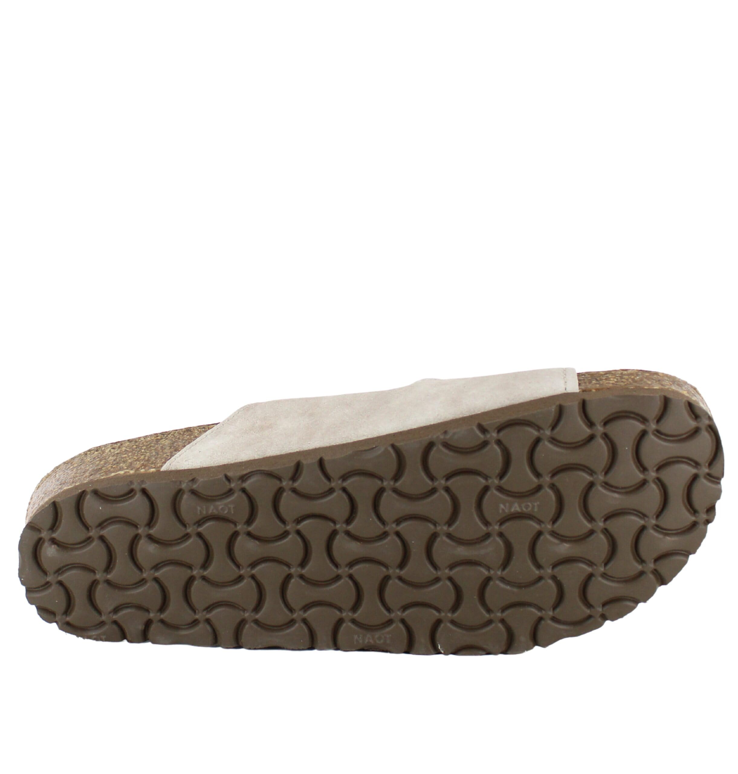 NAOT Women's Santa Barbara Slide Sandals - Cork Footbed with Arch Support - Lightweight Slip-On Shoes for Travel, Beach & Casual Wear