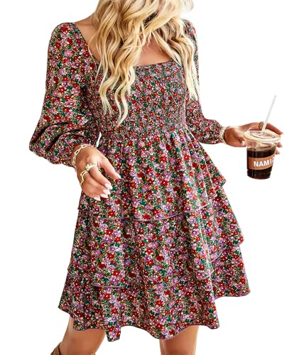 Floral Red Pink