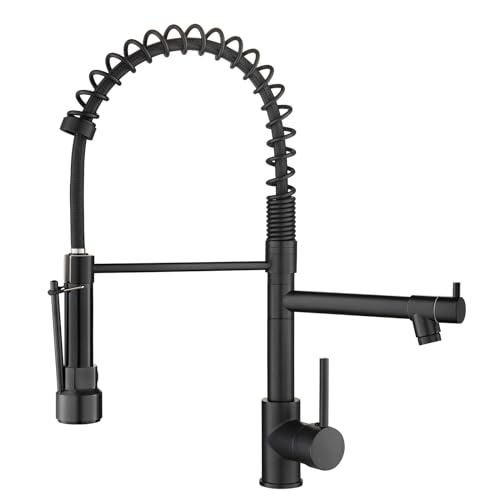 black faucet