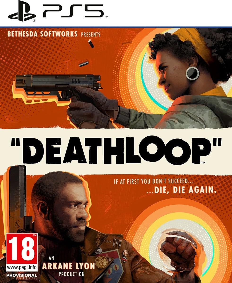 Deathloop PS5 Game - Action-Packed Adventure for PlayStation 5 | Perfect for Thrilling Solo Gaming & Next-Gen Experience