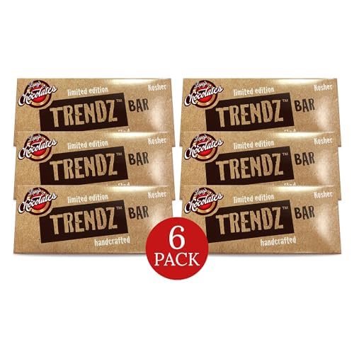 Sugar Free Dark Chocolate Bars - 66% Cocoa Allulose Sweetened Vegan & Gluten Free - Healthy Non-GMO Dairy Free Kosher Candy - 6 Pack (Perfect for Keto Diet, Weight Loss & Diabetic-Friendly Snacking)
