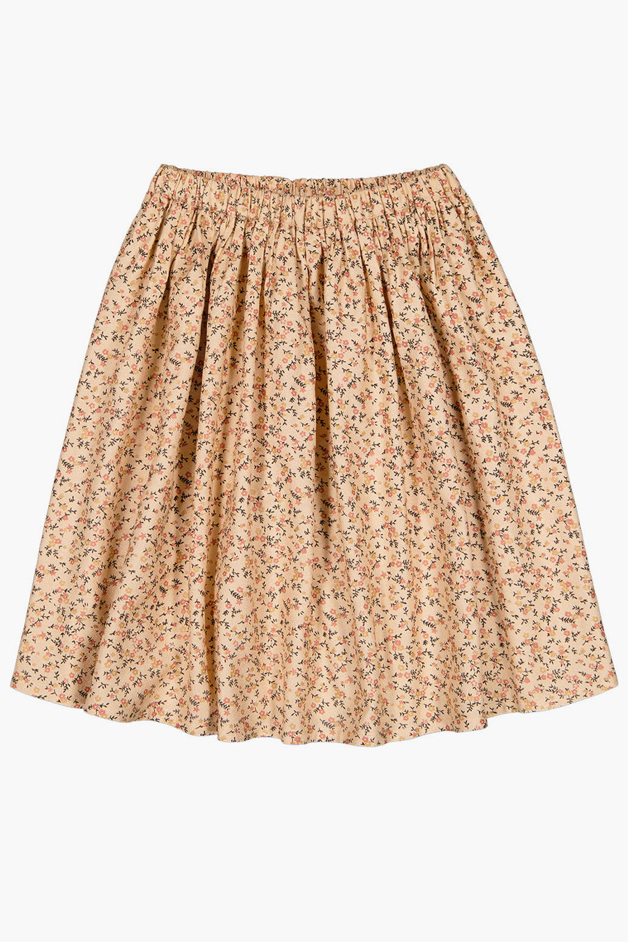 Girls Midi Skirt - Louis Louise Marie Helene Style | Floral Print A-Line Skirt for Teens | Perfect for School, Parties & Casual Outfits