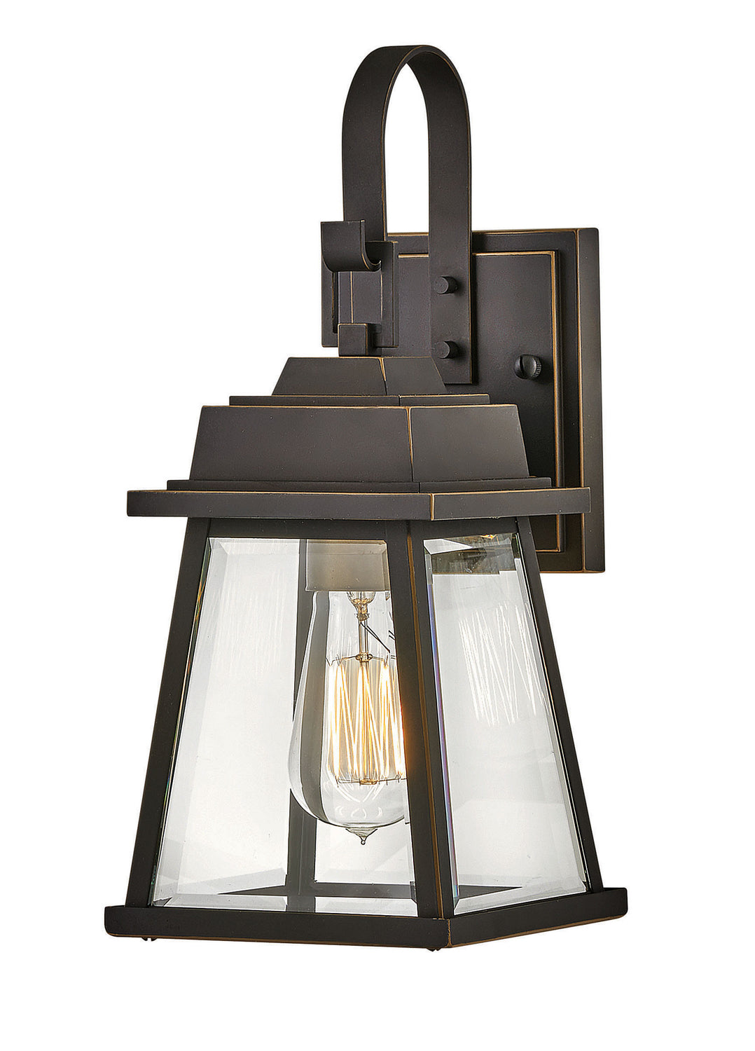 Bainbridge LED Outdoor Lantern - Oil Rubbed Bronze Finish - Weatherproof Wall Light for Porch, Patio, Garden & Entryway Lighting
