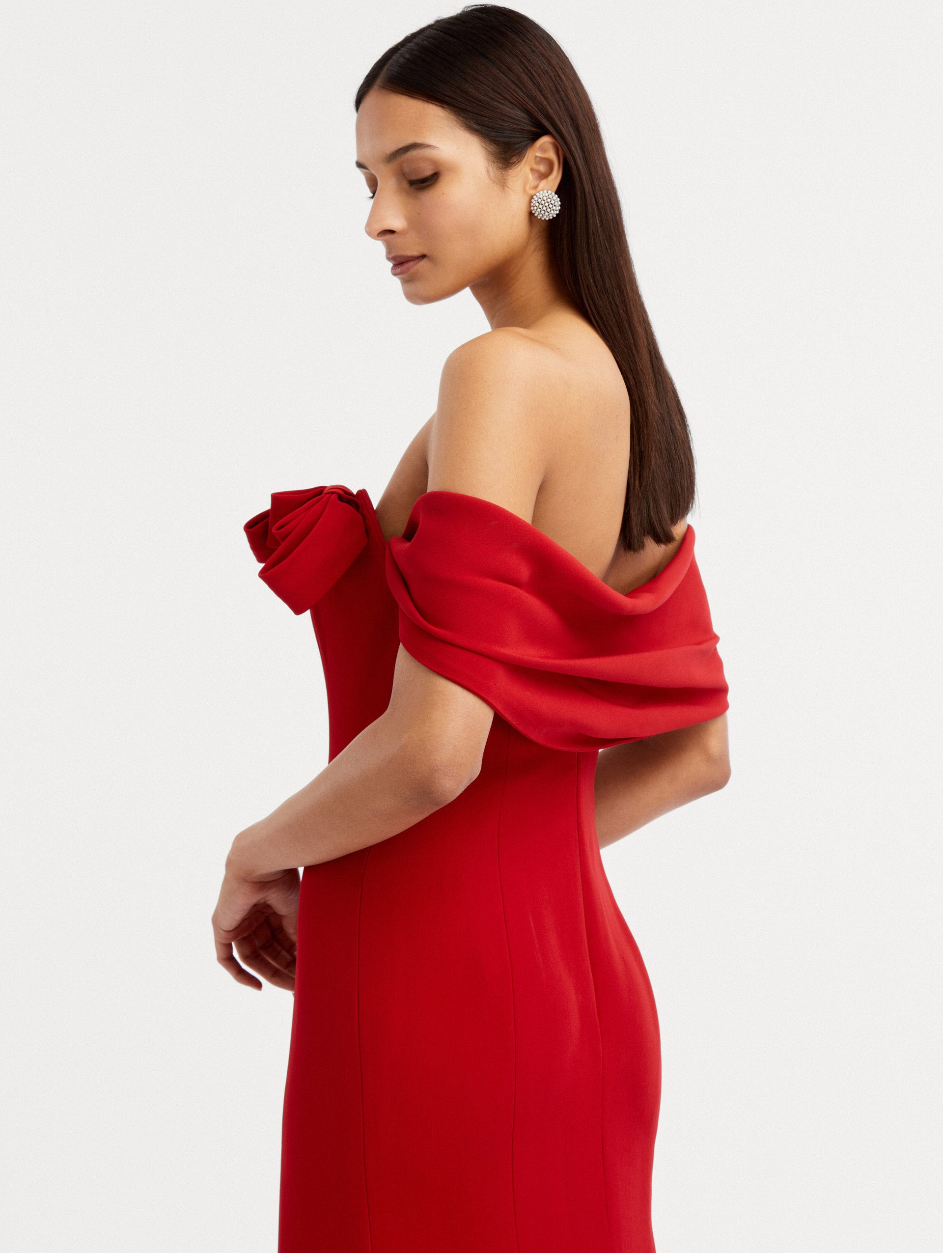 Elegant Off Shoulder Peasant Gown for Women - Boho Chic Summer Dress for Weddings, Parties & Beach Vacations