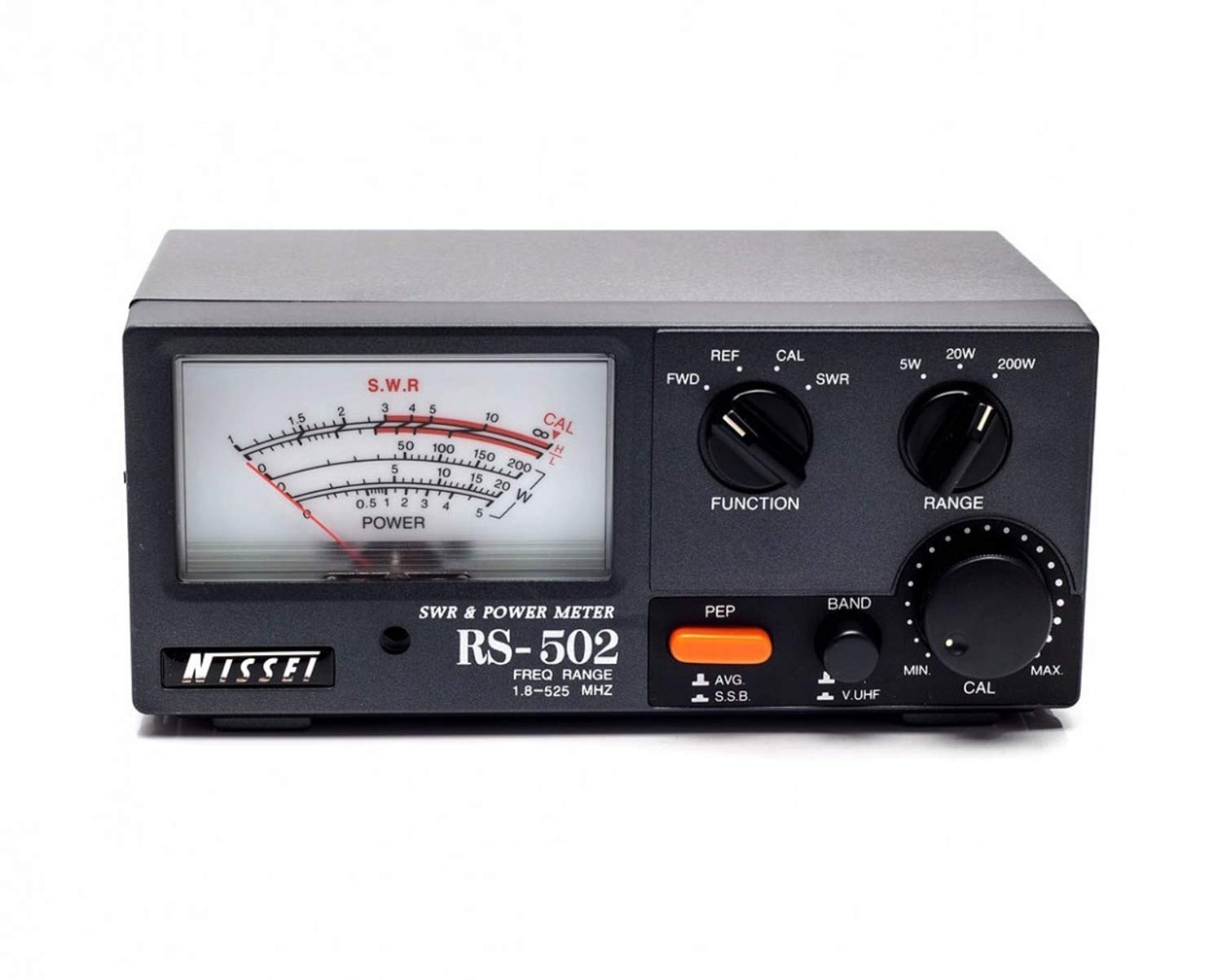 NISSEI RS-502 Standing Wave Tester & Power Meter - Professional RF Testing Equipment for Ham Radio, Antenna Analysis & Electronics Lab Use
