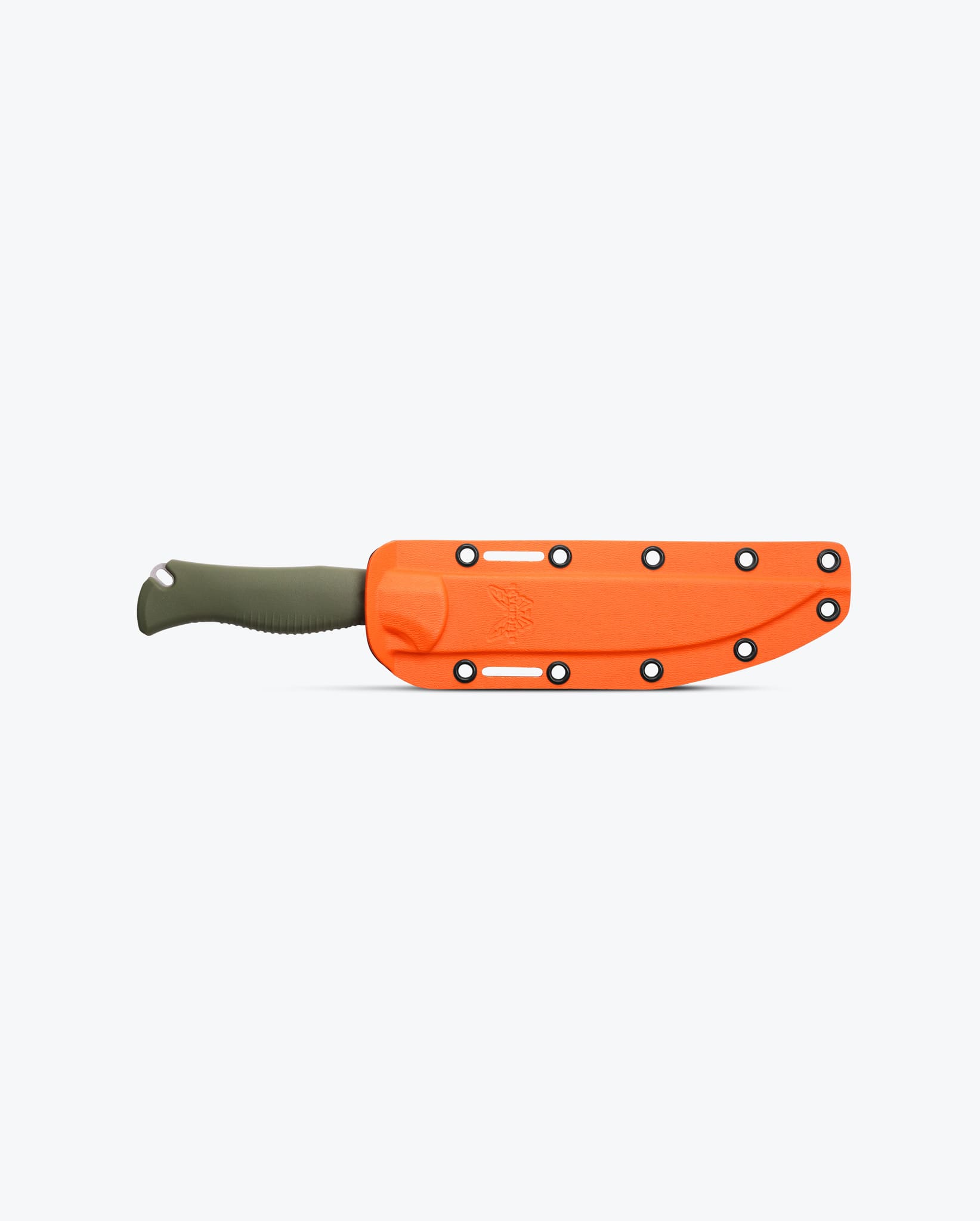 Meatcrafter® Dark Olive Santoprene® 6 Trailing Point Knife - Professional Kitchen Tool for Butchering, Hunting & Outdoor Cooking