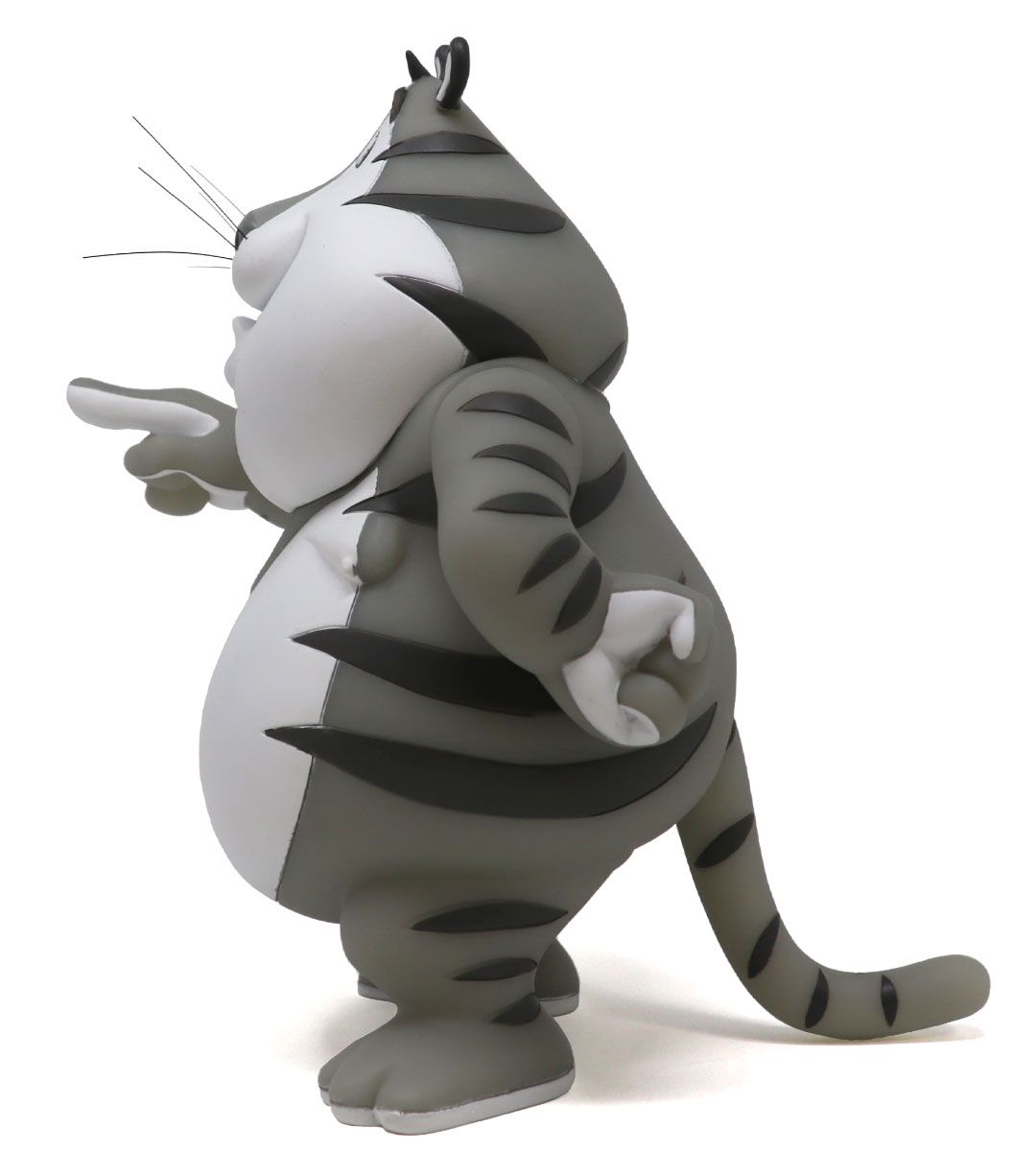 Fat Tony Monotone Art Print by Ron English – Pop Surrealism Wall Decor for Home & Office