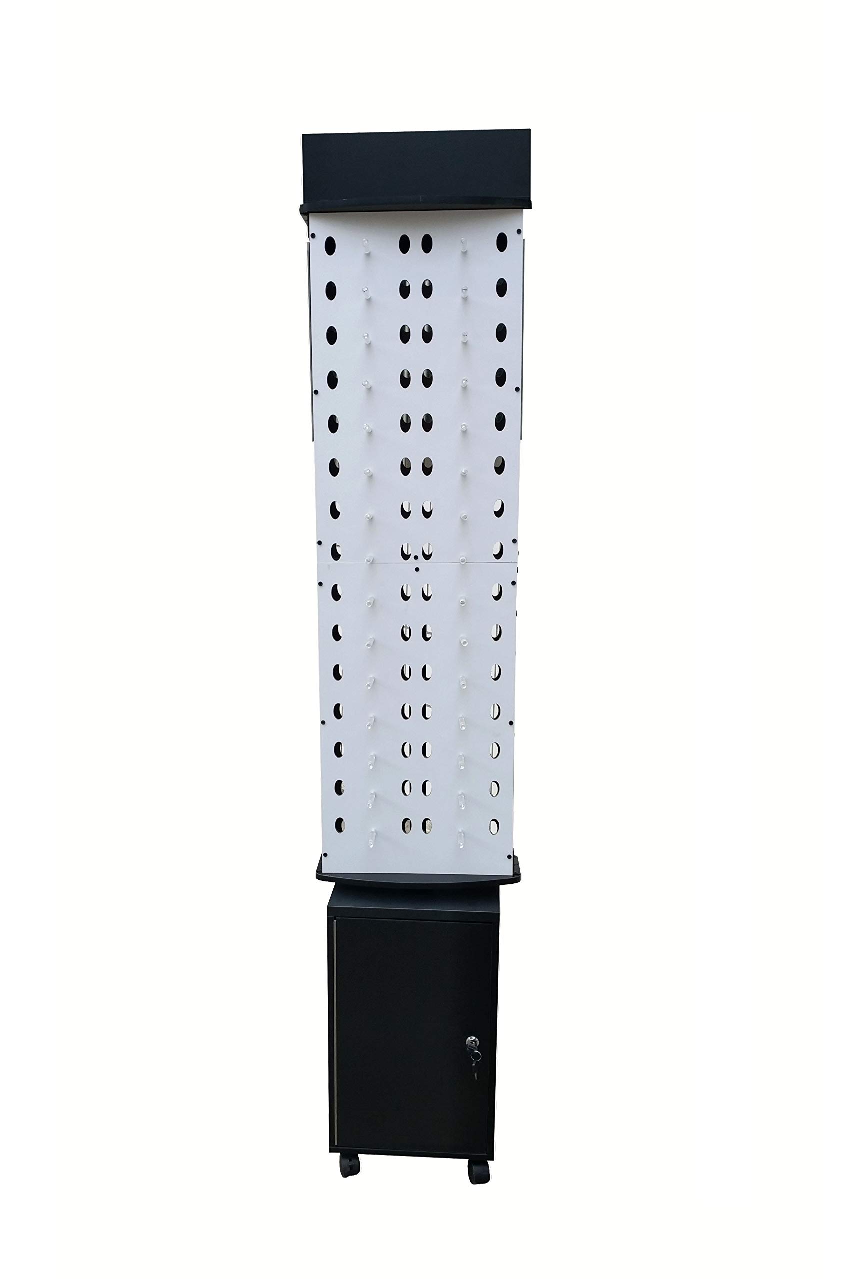FixtureDisplays® 64-Pair Reading Glasses Display Stand - Durable Eyewear Organizer for Retail Stores, Pharmacies & Optical Shops - Perfect for Showcasing Readers in High-Traffic Areas