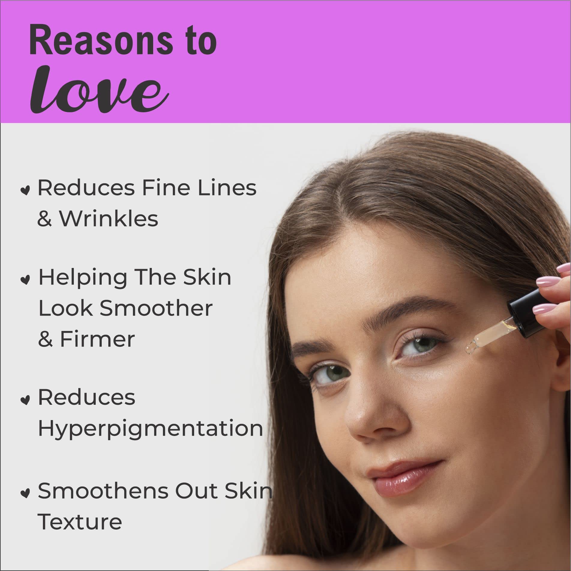 Luvyh Retinol Face Serum with Bakuchiol - Anti-Aging Treatment Reduces Fine Lines & Wrinkles, Boosts Collagen for Youthful Skin | 100% Vegan, Fragrance-Free 30ml | Perfect for Night Routine & Dry Skin Care