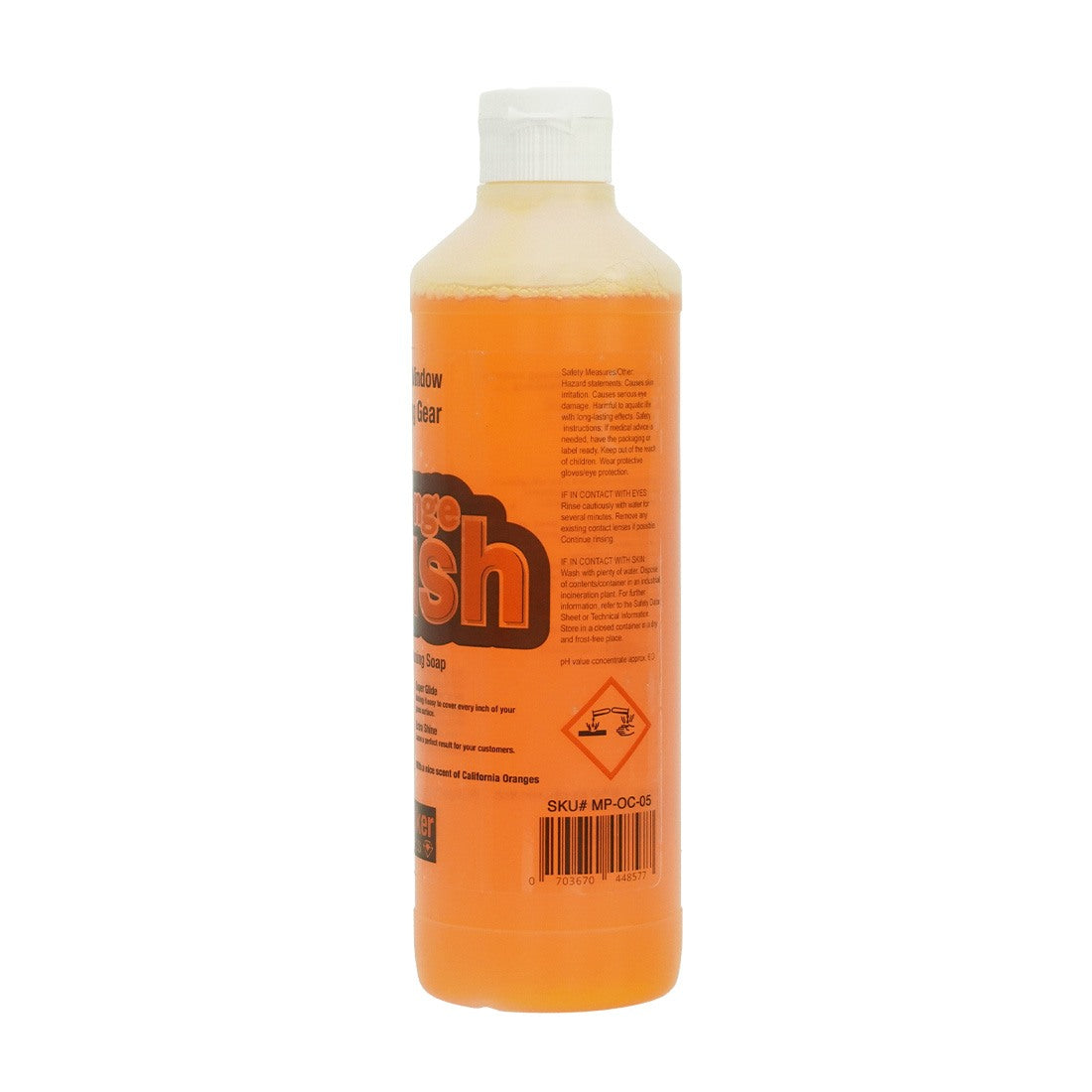 Maykker Orange Krush Window Cleaning Soap - Streak-Free Formula for Sparkling Clean Windows at Home & Office | Eco-Friendly & Non-Toxic