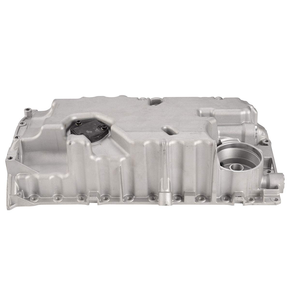 Volvo Engine Oil Pan & Drain Plug Replacement Kit - Compatible with 2003-2009 S60, 2005-2006 S80, 2004-2007 V70 - Durable Aluminum Oil Pan with Gasket & Hardware - Perfect for DIY Oil Change & Maintenance