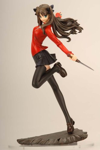 Fate/Stay Night Rin Tohsaka 1/7 Scale PVC Figure - Anime Collectible for Display & Decoration | Perfect for Otaku Rooms, Gaming Setups & Anime Conventions