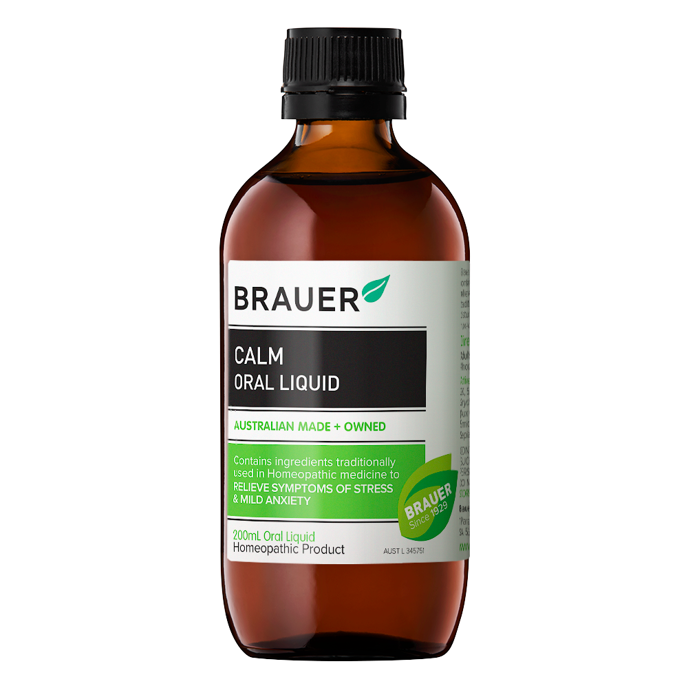 Brauer Calm Oral Liquid for Kids - Natural Sleep Aid & Relaxation Supplement - Safe & Effective Stress Relief for Children - Perfect for Bedtime & Travel