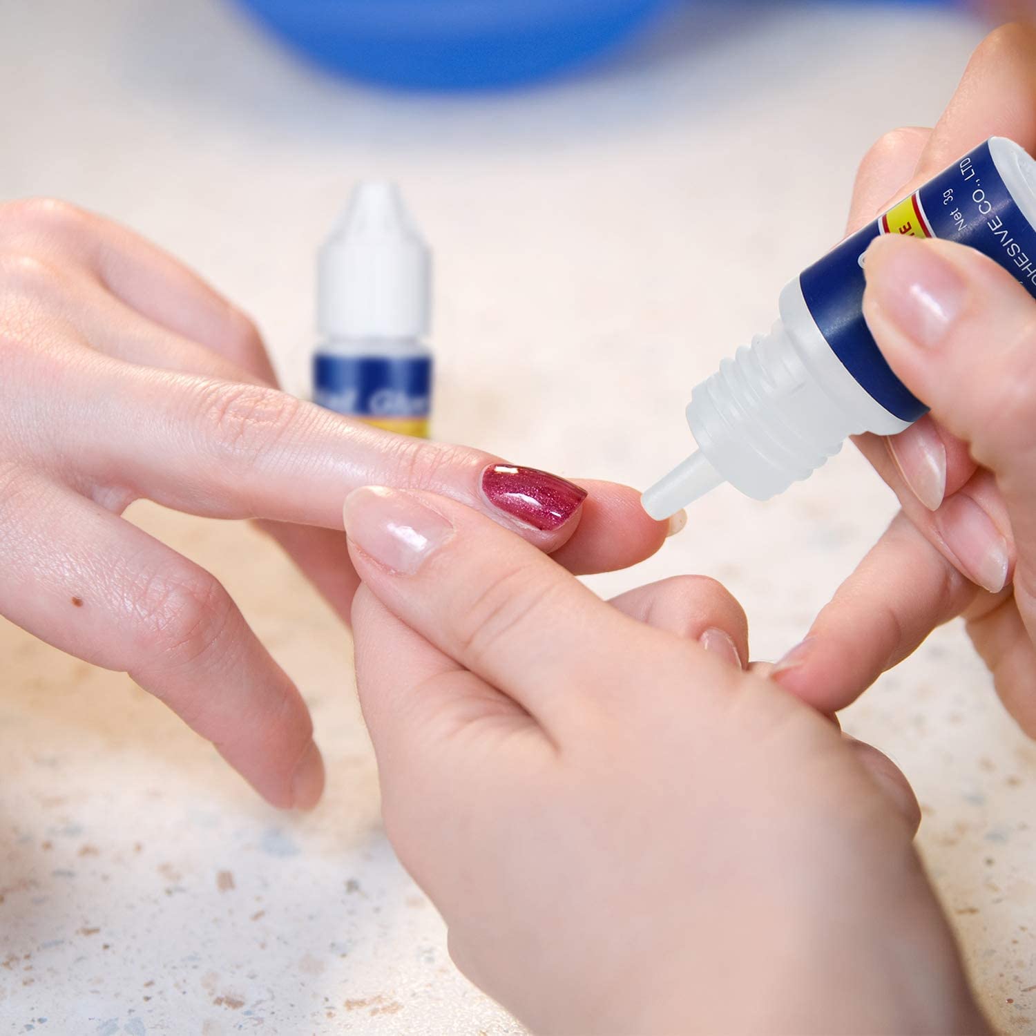 Professional Nail Glue for Women - Strong & Long-Lasting Nail Adhesive - Perfect for Acrylic Nails, Press On Nails & Nail Art - Colors Cosmetics