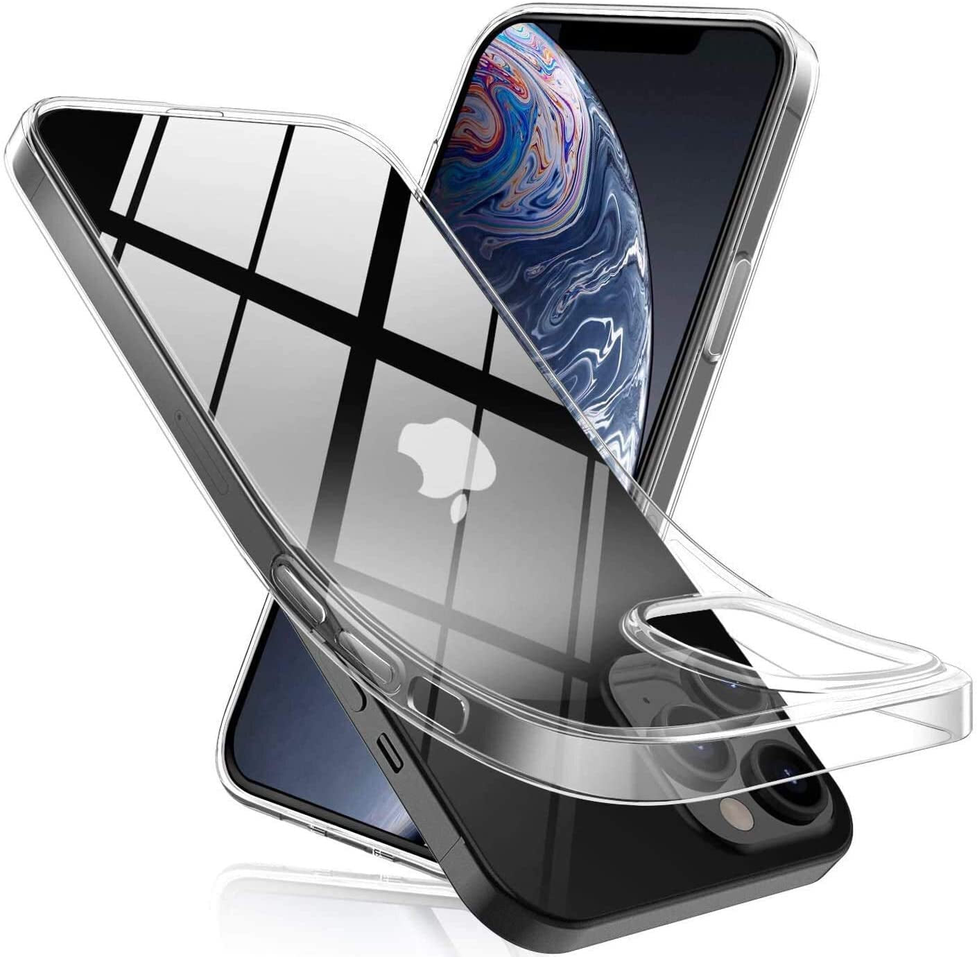 Apple iPhone 13 Mini Case - Slim Protective Gel Cover with Shock Absorption - Perfect for Everyday Use, Travel & Outdoor Activities