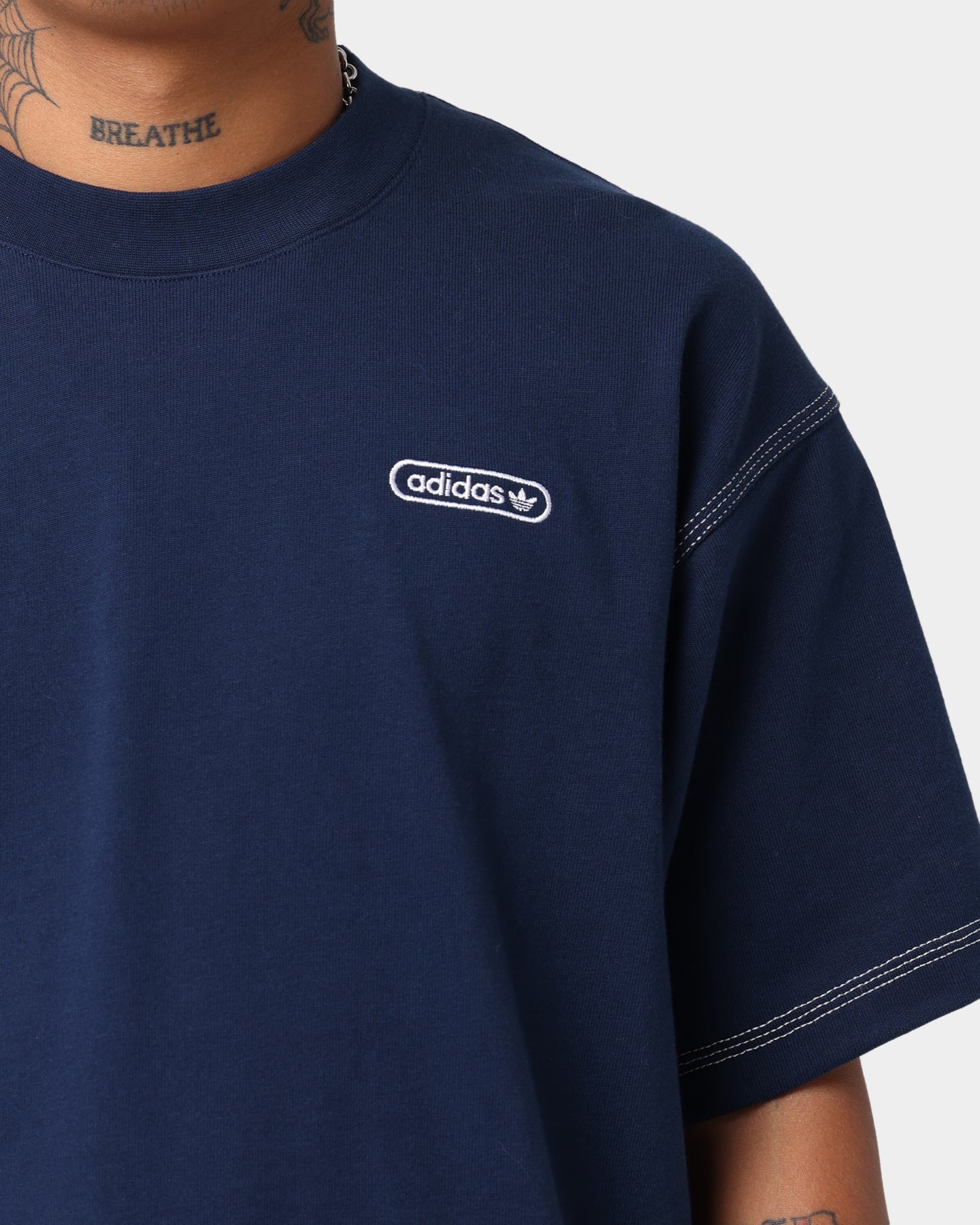 Adidas Men's WW Short Sleeve T-Shirt - Comfortable Cotton Crew Neck Tee for Casual Wear & Sports | Collegiate Navy Blue | Perfect for Gym, Running & Everyday Outfits