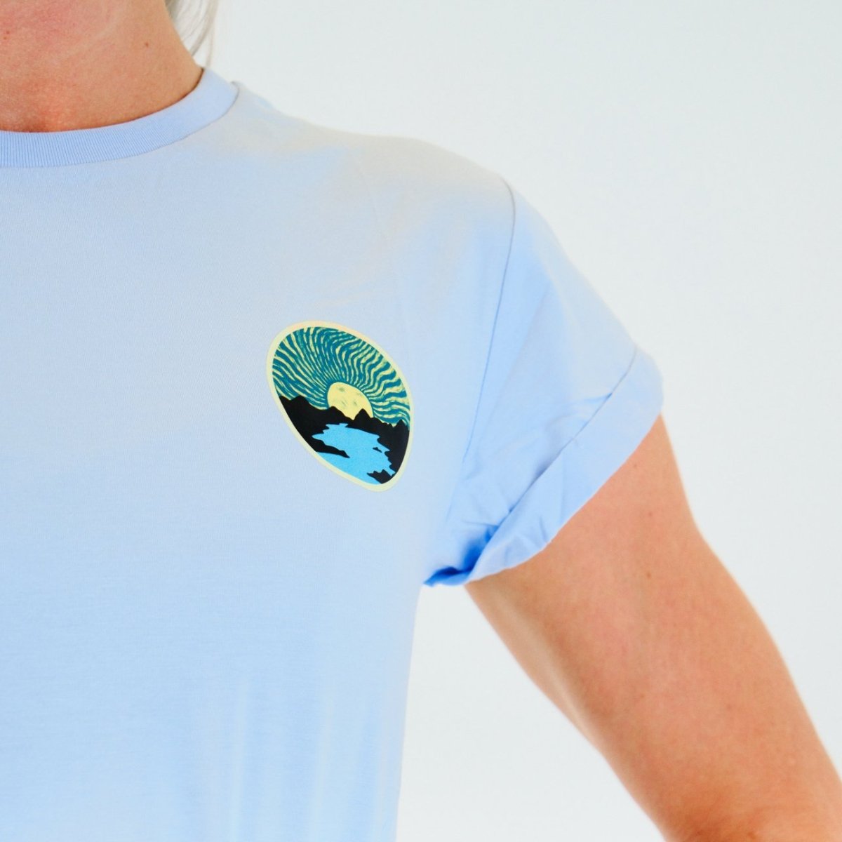 Natures Bounty Women's Free and Easy Daily Eco-Friendly T-Shirt - Soft Organic Cotton Tee for Casual Wear & Sustainable Lifestyle