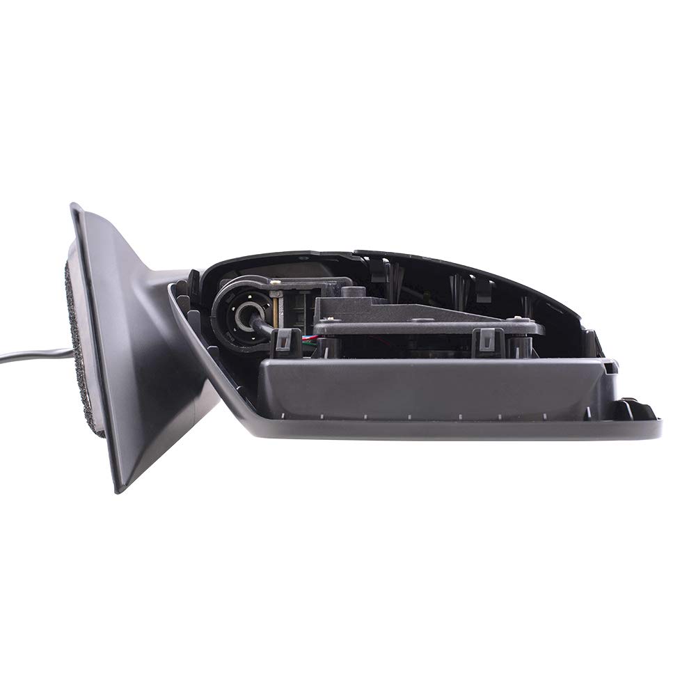 2014-2020 Nissan Rogue Power Side Mirror Set - Driver Left & Passenger Right Replacement, Black Paint-to-Match, Non-Heated (No Signal/Camera) - Perfect for Parking Safety & Urban Driving