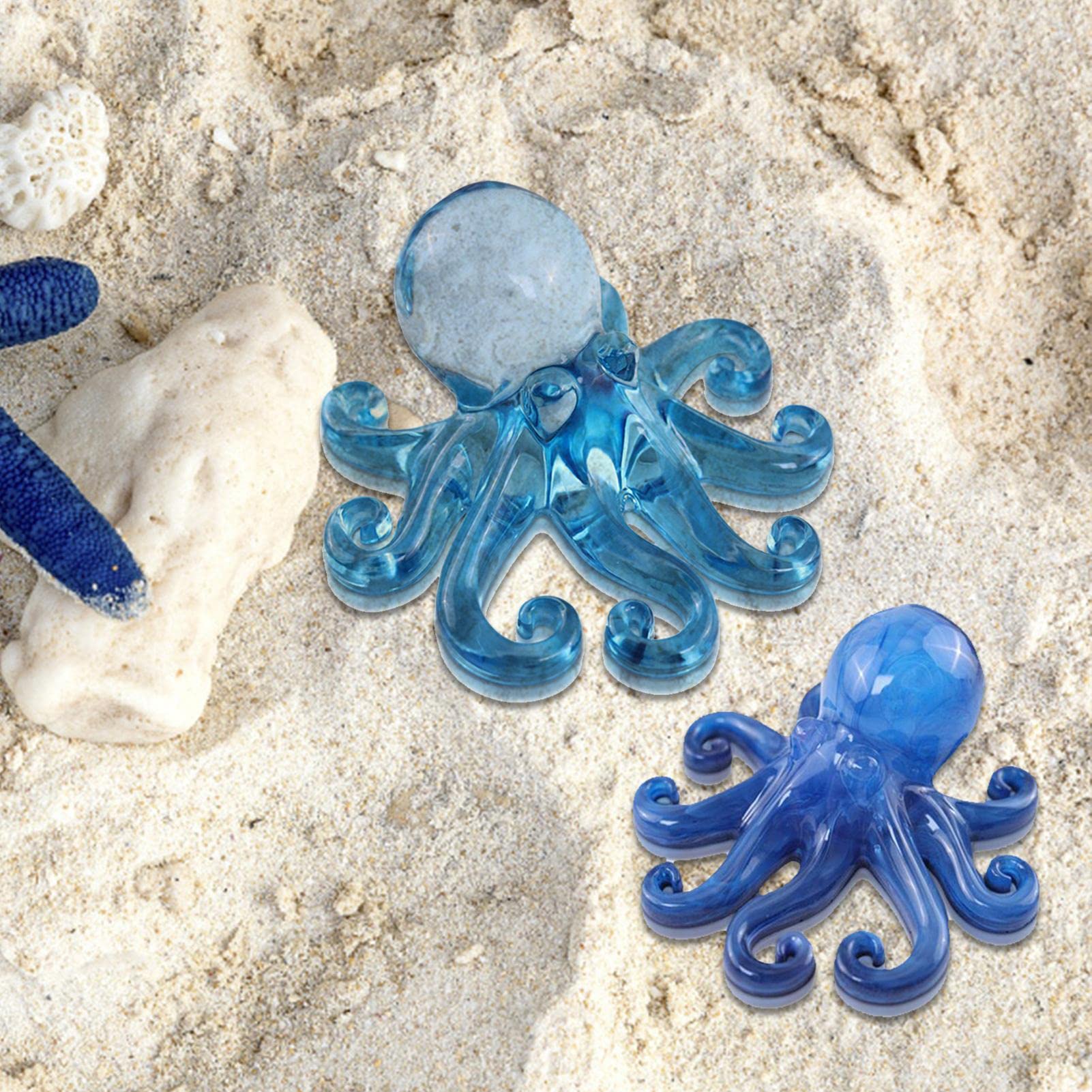 Octopus Epoxy Resin Molds - Creative Silicone Sculpture Casting Mold for DIY Crafts, Soap, Candle, Chocolate & Beeswax Making - Perfect for Home Decor, Gift Making & Ocean-Themed Projects