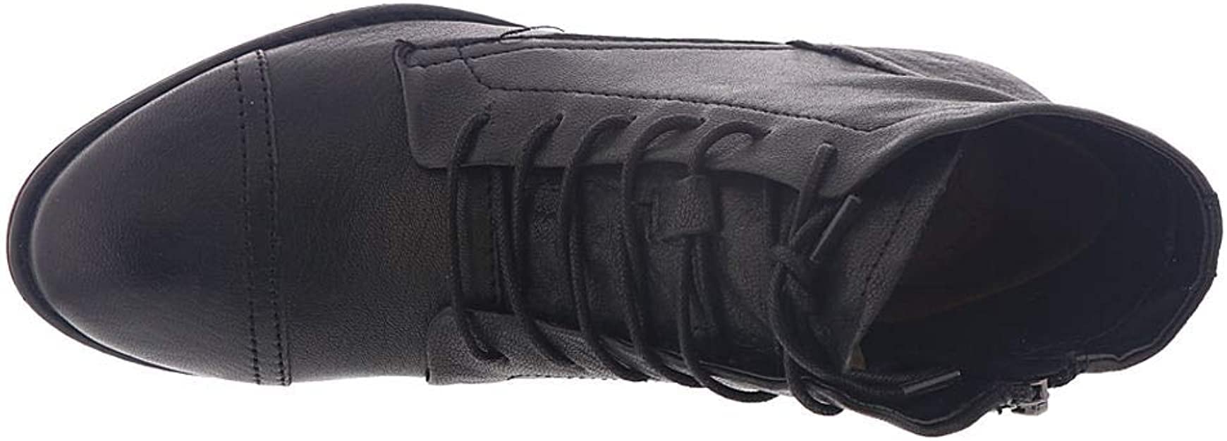 Comfortiva Women's Corda Closed Toe Ankle Boots - Fashionable Black Boots for Women Size 11.0 | Perfect for Office, Casual Outfits & Fall/Winter Wear