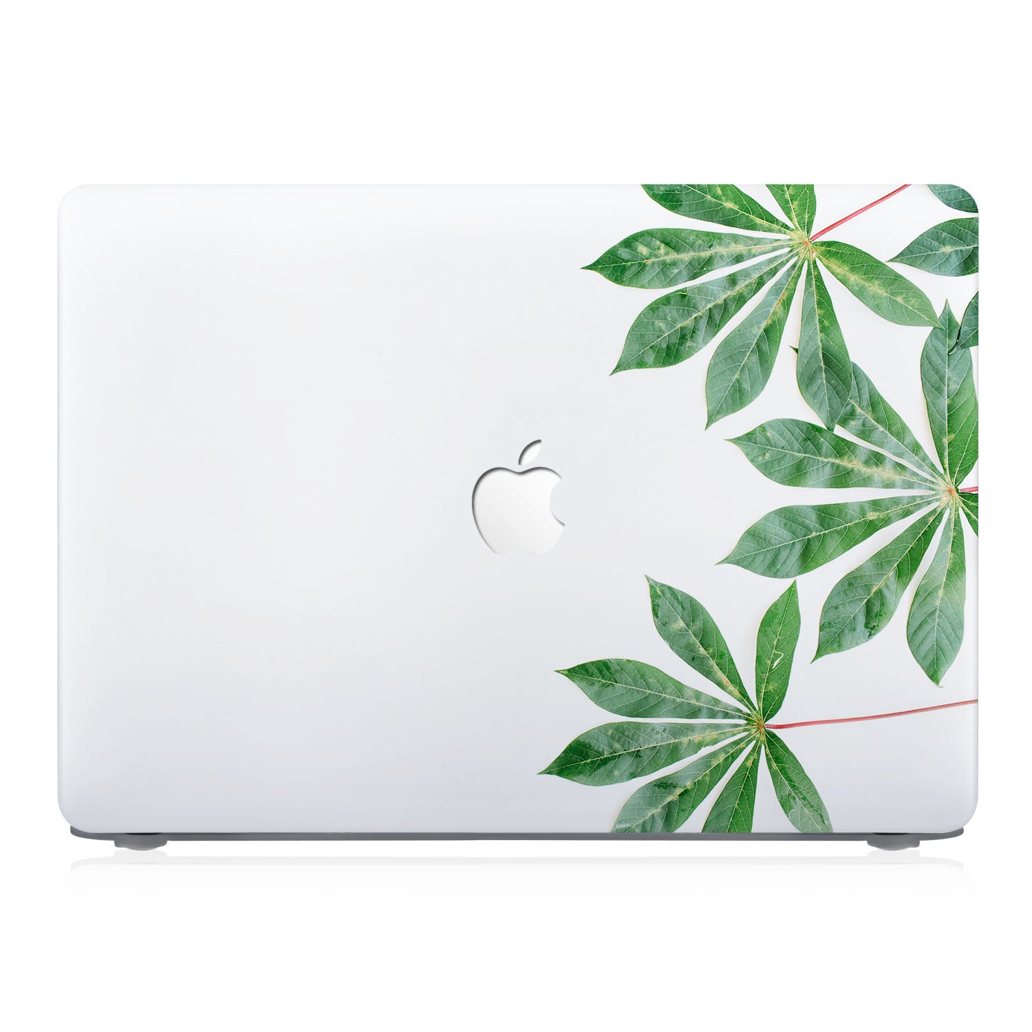 Premium MacBook Pro/Air Protective Case with Elegant Flat Flower Design - Durable & Stylish Cover for Work, Travel & Everyday Use