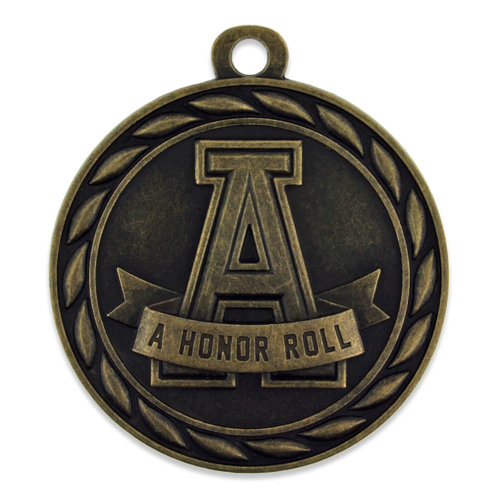 Gold School Award Medals - Single & Bulk Pack - Perfect for Academic Achievements, Sports Events & Student Recognition Ceremonies