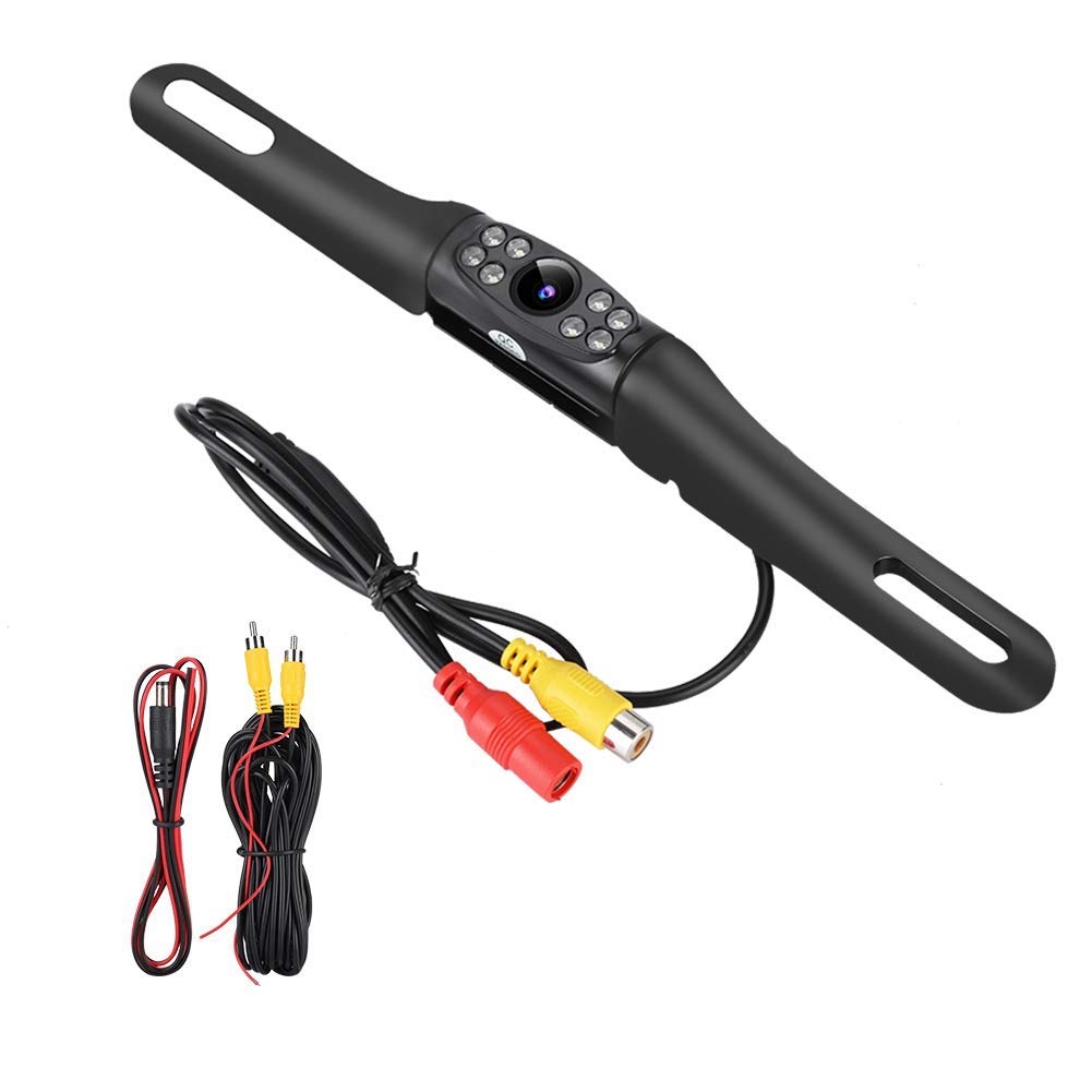 170° HD Waterproof Universal Rear View Backup Camera with 8 LED Night Vision - Perfect for Car Parking & Safety (Ideal for Trucks, SUVs, RVs)