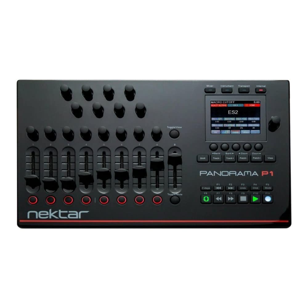 Nektar Panorama P1 USB MIDI Keyboard Controller - Professional Music Production & DJ Performance for Studio & Live Shows