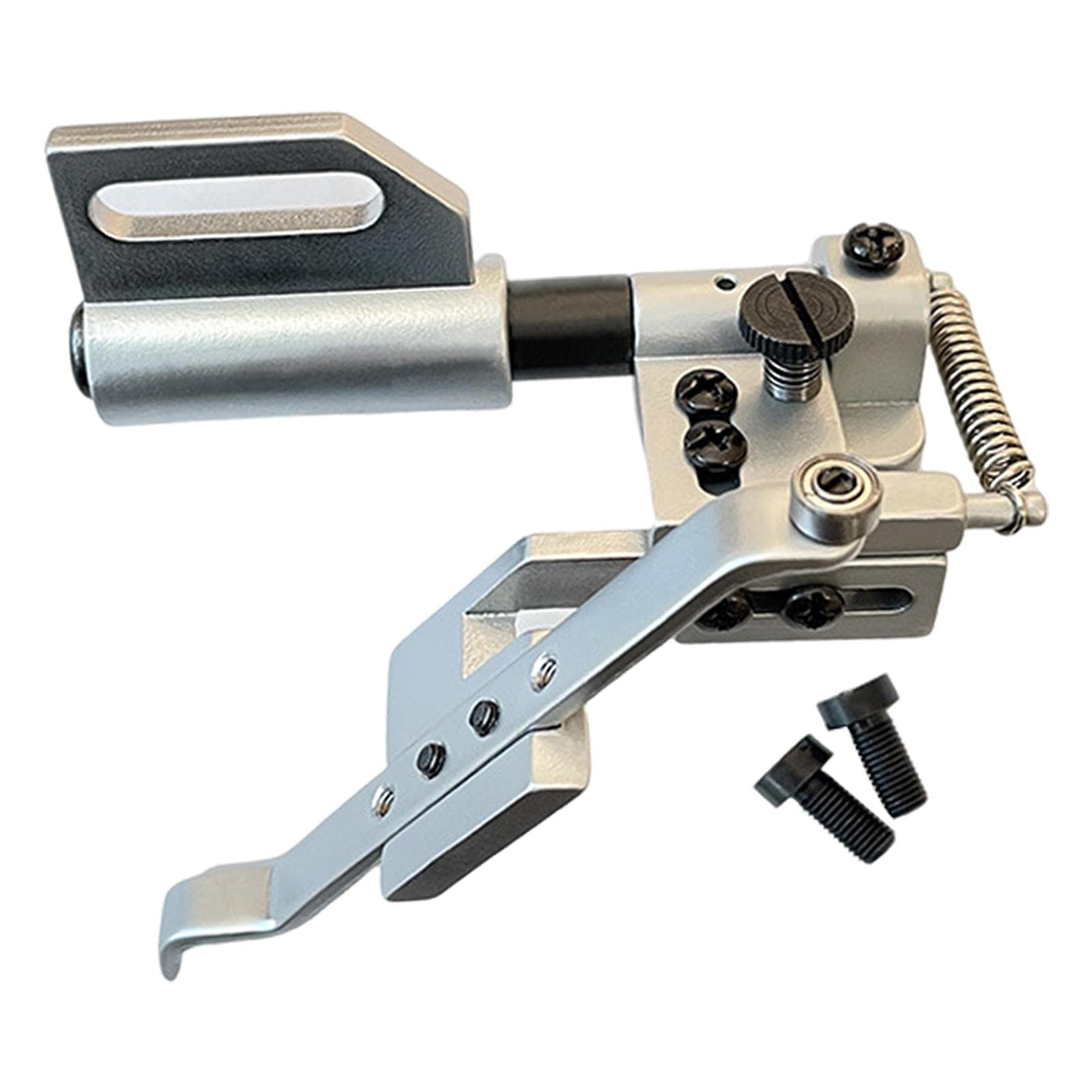 Harilla Suspended Edge Ruler Kit with Adaptor Bracket & Hinge Roller for Industrial Sewing Machines - Professional Sewing Accessories for Quilting, Upholstery and Leatherwork