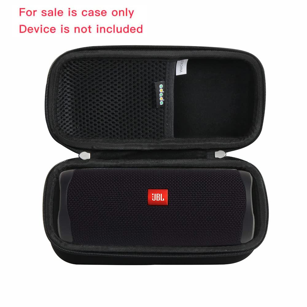 **JBL FLIP 5/6/7 Waterproof Bluetooth Speaker Hard Travel Case - Durable Protective Cover for Outdoor, Pool, Beach & Travel (Black)**