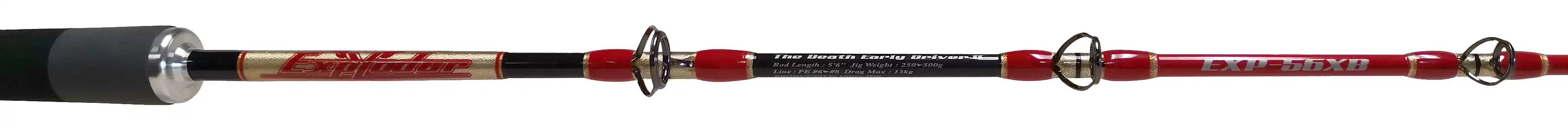 Valley Hill Exploder Tuna Speed Jigging Fishing Rods - Saltwater Offshore Fishing Gear for Tuna, Grouper & Amberjack - Perfect for Deep Sea Jigging & Boat Fishing Adventures