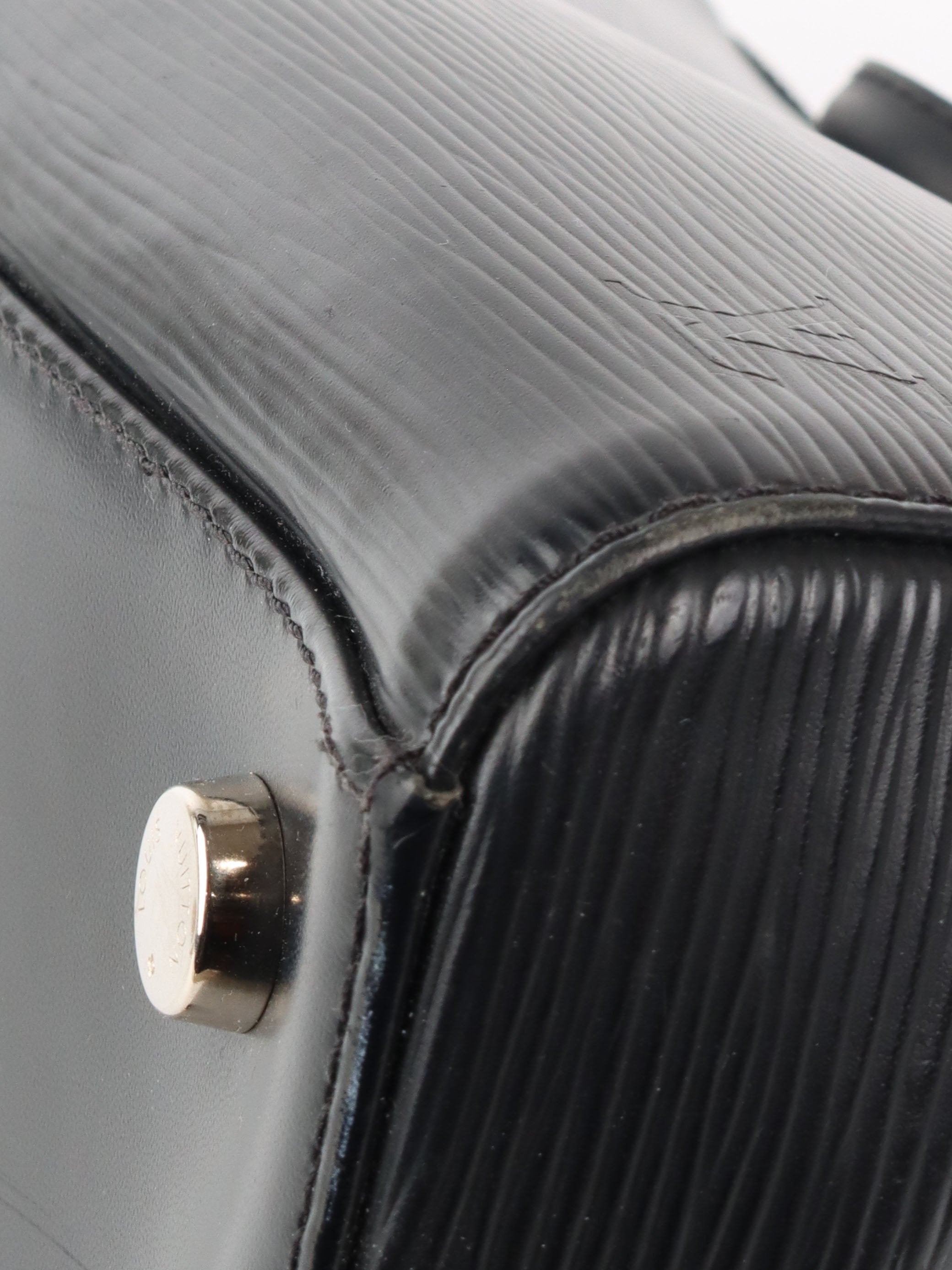 Authentic Louis Vuitton Black Epi Leather Brea MM Handbag - Luxury Tote for Women, Perfect for Work, Travel & Everyday Use