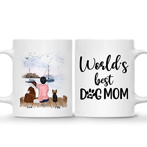 2 Dogs - World's Best Dog Mom