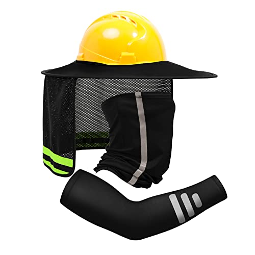 Sun Shade 1+bandana 1+sleeves 1pair Black