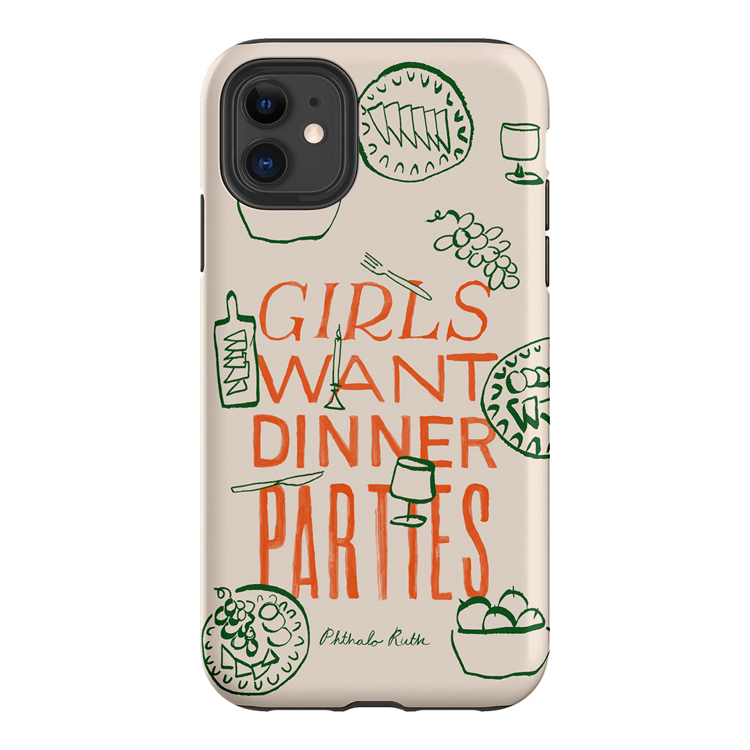 Stylish & Durable Dinner Party Phone Case - Trendy Protective Cover for iPhone & Android - Perfect for Parties, Events & Social Gatherings