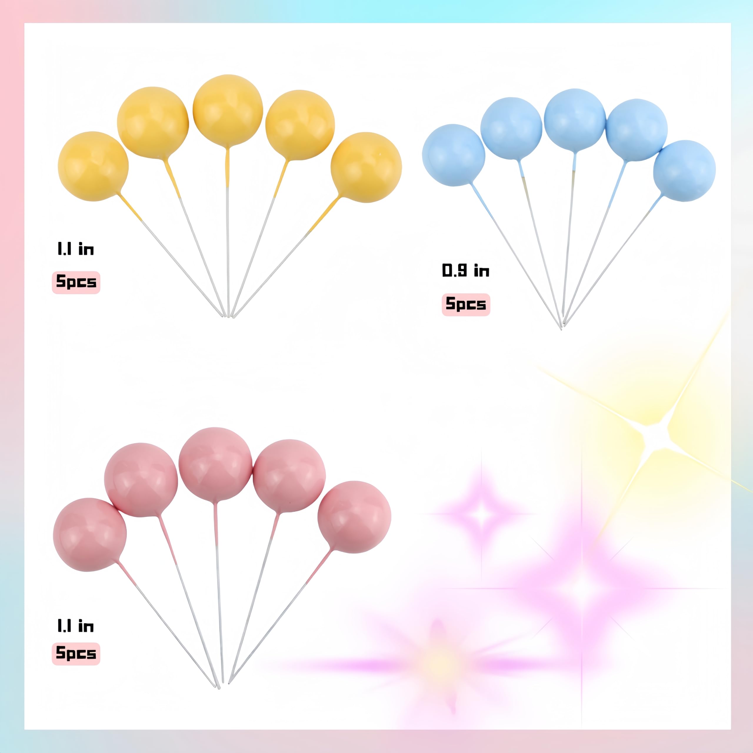 Colorful Candyland Cupcake Toppers - Lollipop Cake Decorations for Birthday Parties, Baby Showers & Wedding Desserts | Fun Candy Bow Toppers for Cupcakes, Cakes & Sweet Treats