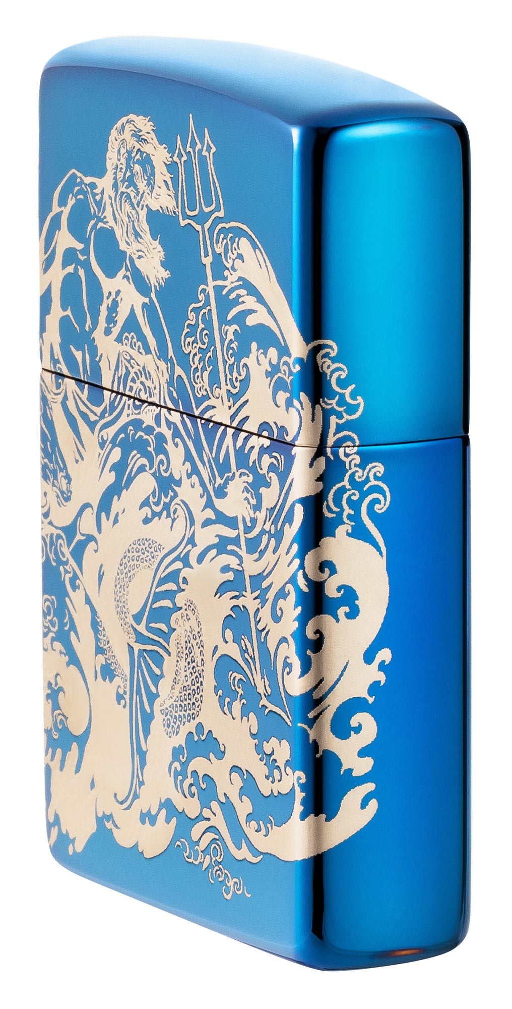 Atlantis Design High Polish Blue 360 Photo Image - Perfect for Home Decor, Wall Art, and Office Display
