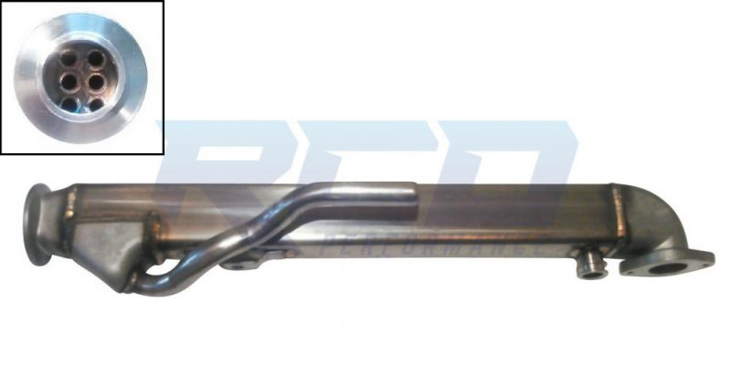 2004.5-2010 Heavy Duty Upgraded Welded Tube EGR Cooler Kit (Square) - Improved Performance & Durability for Diesel Trucks, Ideal for Off-Road & Towing Applications