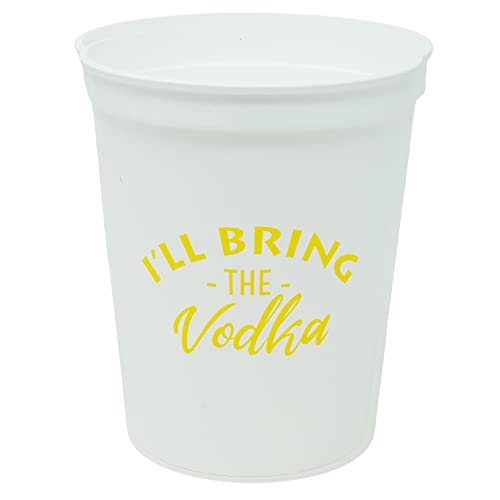 I'll Bring the Vodka (White/Yellow)