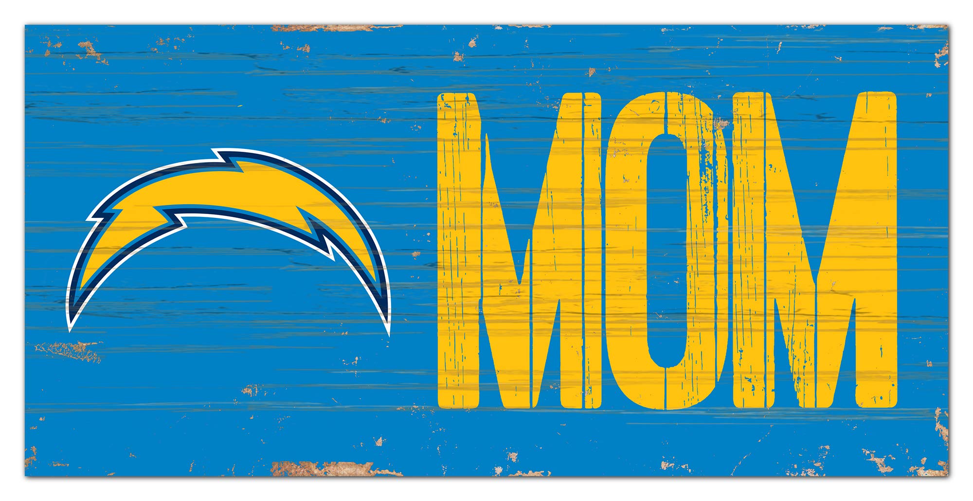 Fan Creations NFL Wood Sign - Handcrafted Wooden Plaque for Football Fans - Perfect for Home Decor, Man Cave, and Game Room