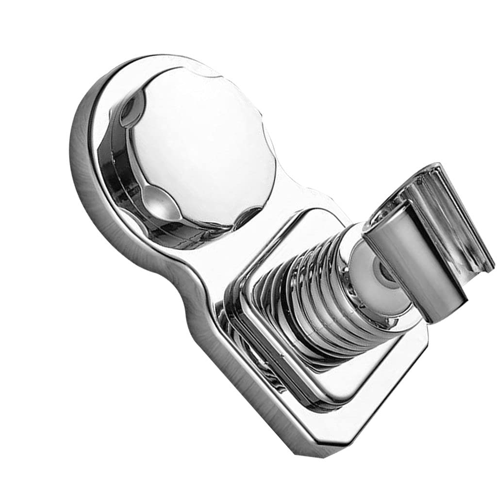 Adjustable Shower Bracket - Wall Mounted No Drill Holder for Rain Showerheads - Bathroom Accessories for Water Saving