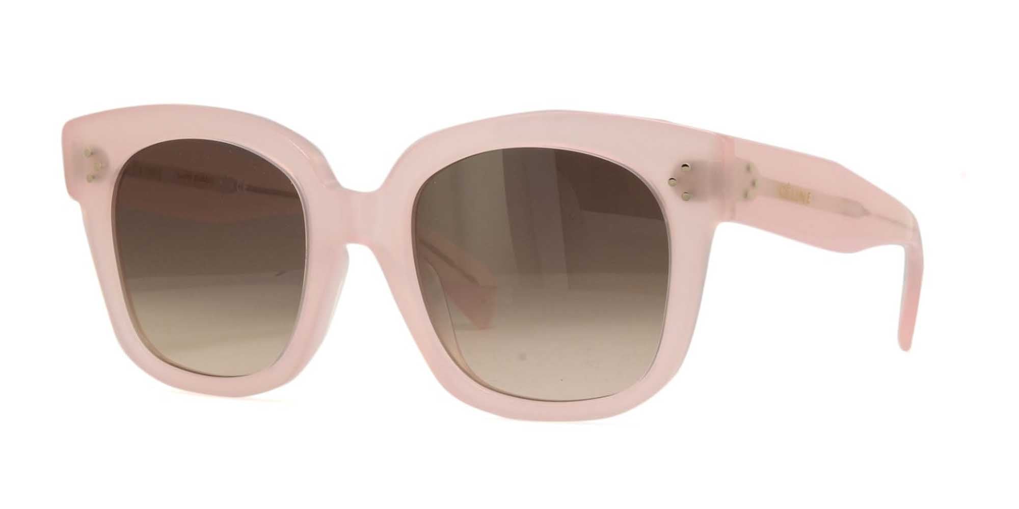 CELINE Bold 3 Dots CL4002UN Sunglasses - UV Protection Polarized Lenses for Women - Perfect for Driving, Beach & Outdoor Activities